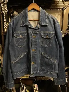 70's〜80's ユーロWrangler 124mj デニムジャケット