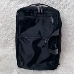 極美品 TAKEO KIKUCHI 3WAY ビジネスバッグ リュック A4 黒のサムネイル