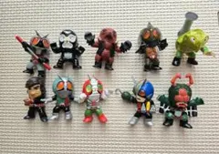 仮面ライダー フィギュアキーホルダー 10種セットのサムネイル