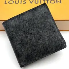 2026年最新】ルイヴィトン 二つ折り財布 ダミエグラフィット