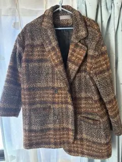 テーラードジャケット チェック