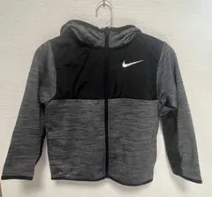 Nike DRI-FIT パーカー 7L グレー/ブラック 116-122cm