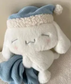 ウサギ型ぬいぐるみ 帽子付き 約30cm