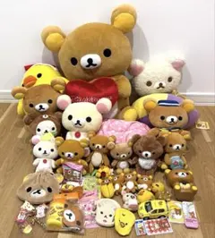 リラックマ　ぬいぐるみ　マスコット　まとめ売り 2025年最新】ぬいぐるみ まとめ売り リラックマの人気アイテム - メルカリ