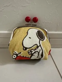 スヌーピー がま口ポーチ