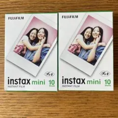 FUJIFILM instax mini チェキフィルム 20枚 (10枚×2)