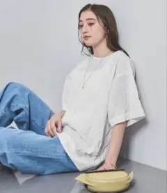 UNITED ARROWS ワッシャー ビッグT ブラウスのサムネイル