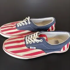 90's 〜 OLD 10 USA製直後　VANS ERA 星条旗柄