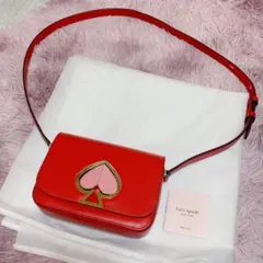 ケイトスペード ニコラ ツイストロック ショルダーバッグ スモール レッド