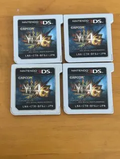 3DS モンスターハンター4G 4本セット