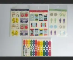 【新品未使用】平成レトロ インデックスシール 4点セット