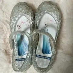 【USED】★キッズ サンダル ★アナと雪の女王★17cm