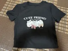 SHEIN Dazy ねこちゃんミニシャツ Sのサムネイル