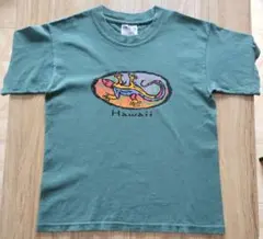 Gildan ハワイ トカゲ Tシャツ グリーンのサムネイル