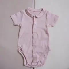 プチバトー　ロンパース　6m/67cm 襟付き