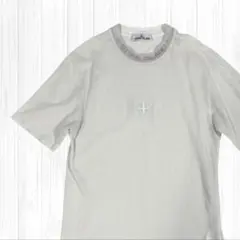 ストーンアイランド 半袖Tシャツ センターロゴ グレー Mのサムネイル