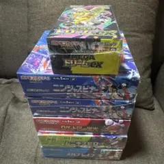 ニンジャスピナー×2、ムニキスゼロ、メガドリーム、メガブレイブ、ロケット団の栄光