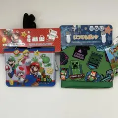 マリオ　マイクラ　移動ポケット　ショルダー付きクリップポケット　マルチポケット