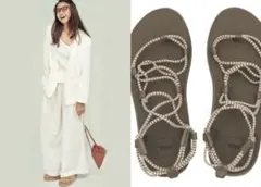 teva サンダル　23㎝　スポーツサンダル　ベージュのサムネイル
