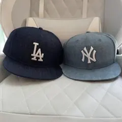 NEWERA ニューエラ デニムキャップ 2点セット XLARGE