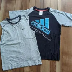 アディダス・ナイキ Tシャツ2枚セット