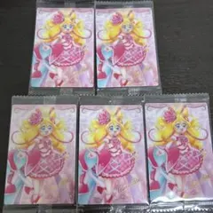 わ*♪様 プリキュア ウエハース キュアアイドル 5枚セット