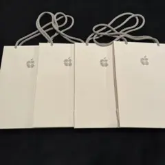Apple Storeショッパー　紙袋　小サイズ 4枚セット①