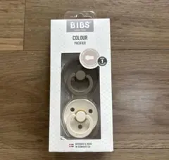 BIBS 天然ゴムおしゃぶり新品未使用0-6months