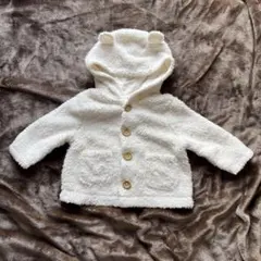 babyGap フード付きアウター 6-12ヶ月 アイボリー