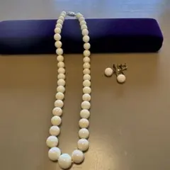 天然サンゴネックレス