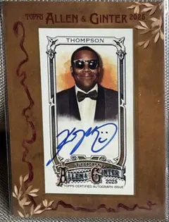 toppsアサートンプソン サインカード | Mercari