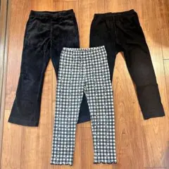 お着替えズボン3点セット 110cm GU ユニクロ しまむら
