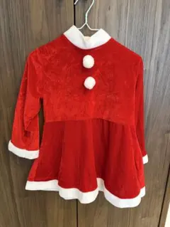 サンタ風ドレスと帽子・ケープセット