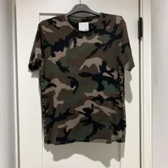VALENTINO ヴァレンティノ メンズ 半袖Tシャツ カモフラ スタッズのサムネイル