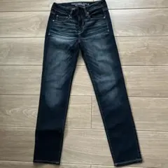 American Eagle ダークブルー スキニーデニム
