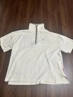 【値下げ可】JaVa ハーフジップTシャツ アイボリー