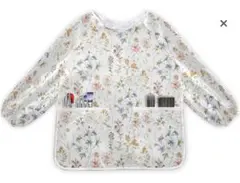 特注一点物❣️超可愛いヴィンテージ花柄防水軽量2-4歳幼児子供用食事エプロン