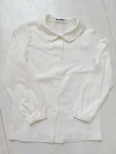 familiar 白　ブラウス　受験　入学式　フォーマル　110