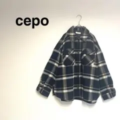 cepo セポ アウター チェック柄 フランネル
