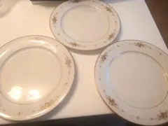 ノリタケ お皿3枚セット シンプルなデザイン27センチ