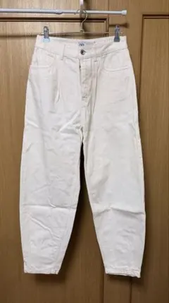 ZARA ホワイトデニム　デニム