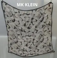 ●MK KLEIN●シルクスカーフ●