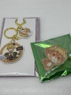 鬼滅の刃　バレンタインホワイトデー2026 バッジ　アクリルチャーム　我妻善逸