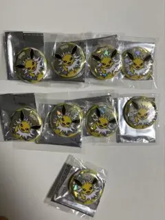 ポケモン 宝石ホログラム缶バッジ 限定品 ニャース 24個 ポケモン 宝石ホログラム缶バッジ 限定品 公式正規品 ニャオハ 16個