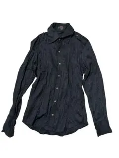 Japanese label Goth striped shirt