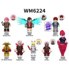 【レゴ互換】ダンダダン キャラクター 8体セット ミニフィグ 新作