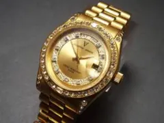 腕時計　ゴールド　バレンチノ・ドマーニ