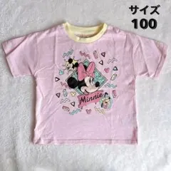 【新品✨】LITTC ミニーマウス 半袖 Tシャツ 100cm ディズニー