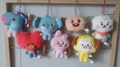 BT21★フワフワマスコット★7体★コンプセット★ぬいぐるみマスコット