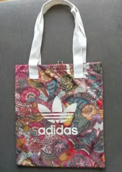 美品　adidas アディダス ボタニカル柄 トートバッグのサムネイル